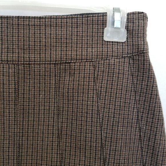 Abercrombie & Fitch skirt Small plaid houndstooth pleated high rise schoolgirl - Picture 4 of 15